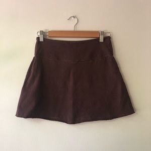 Hemp miniskirt XS